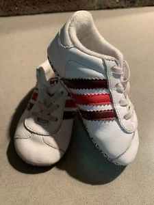 ADIDAS - Size US3K 'Gazelle Girls Sneaker' pre-walker crib shoes - Picture 1 of 10