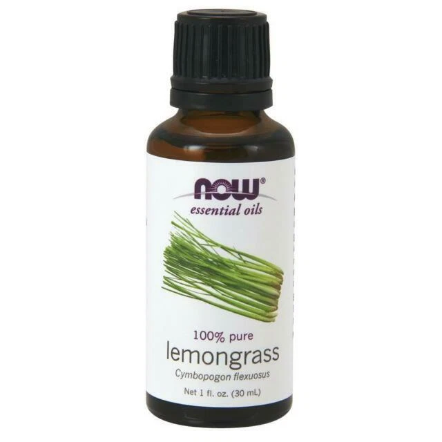 "Now Foods Lemongrass Oil 100% Pure, 1 Ounce"
