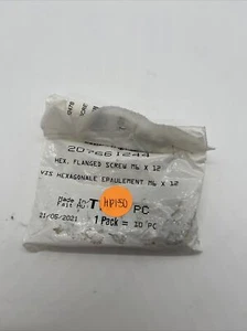 207661244 Hex Flange Screw 6x12 Qty 5 NOS - Bild 1 von 6