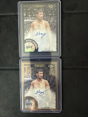 2024 Topps Finest UFC Intimidators Autograph Shavkat Rakhmonov /25  - Image 1 of 3