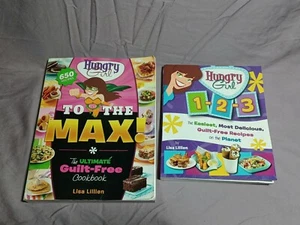 Set Of 2 Hungry Girl Cookbooks - To The Max And 1-2-3 - Picture 1 of 10
