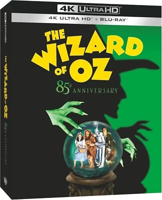 Blu-ray WIZARD OF OZ 85Th Anniversary Theatre Steelbook Edition 4K Ultra HD - Изображение 1 из 3