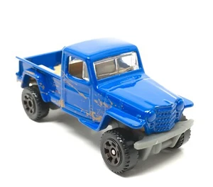 Matchbox Jeep Willy 4x4 2015 Dark Blue Ref# 955 1/64 (3") no Package - Picture 1 of 6
