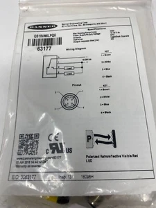 Banner Engineering QS18VN6LPQ5 Photoelectric Switch Polarized Retro 10-30VDC NPN - Picture 1 of 2