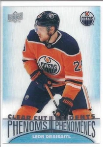 LEON DRAISAITL 2018-19 Tim Hortons Upper Deck CLEAR CUT PHENOMS #CC-9 - Picture 1 of 1