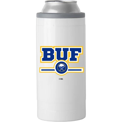 Buffalo Sabres 12oz. Letterman Slim Can Cooler Cover