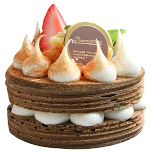 Modelo de Pastel Artificial Falso Falso Postre Pastel Artificial Modelo de Pastel para Fiesta - Imagen 1 de 12