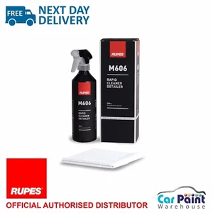 Detallador limpiador rápido Rupes M606 500 ml con tela de microfibra y spray gatillo - Imagen 1 de 2