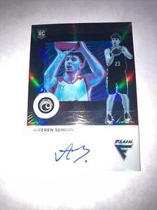 Alperen Sengun Flux Rookie Auto On Card Autograph RC Nice Mint! - Bild 1 von 12