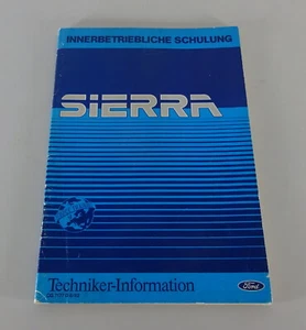 Technical Information / Introduction Ford Sierra As Of 08/1982 - Picture 1 of 6