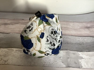 Skull & Roses iPad Mini  Kindle Tablet Nook Desktop cushion Beanbag stand holder - Image 1 of 4