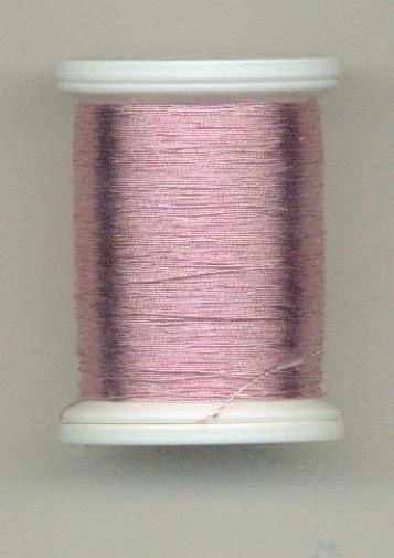 OBSOLETO GUDEBROD HT VARILLA METÁLICA BOBINADO HILO ROSA POLVORIENTA "D" #9337 Foto 1 de 1