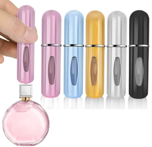 Parfum Atomizer Refillable, Portable Spray Bottle, Travel Size Empty 5ml (Pcs 6) - Picture 1 of 8