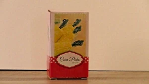 Set Of 4 Metal Corn Picks - Picture 1 of 4