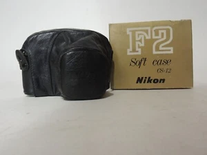 Nikon Cámara Piel Suave Bolsa CS-12 para Nikon F2 Nº A47 - Imagen 1 de 5