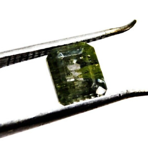 Diamonds | Diamond | 1.40 cts Green Diamond Untreated Emerald Cut  | D116