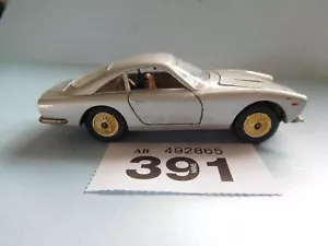 Politoys M 504 Ferrari 250GT Berlinetta Raro Plateado con Interior Marrón (391) - Imagen 1 de 10