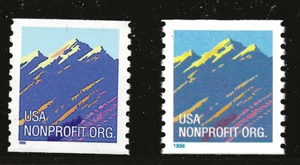 US Scott #2903-04, Singles 1996 Mountain VF MNH - Picture 1 of 1