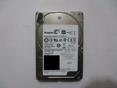 Seagate Enterprise Capacity ST2000NX0263 2TB 7.2k 12Gbps F/W K002 2.5" SAS HDD - Image 1 of 3