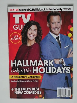 TV Guide - November 8-21, 2021 - Hallmark Kicks off the Holidays Teri Hatcher - Image 1 of 4