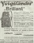 W4661 Voigtlander - Massager Photographic Brilliant - Advertising Of 1934 - To