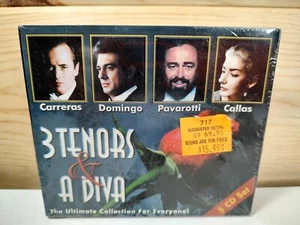 Pavarotti, Domingo, Carreras, Callas 3 Tenors & A Diva Historic Live Performance - Picture 1 of 3