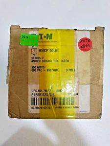 EATON *NEW* HMCP150U4C 150 Amp 600VAC 250VDC 3 Pole Motor Circuit Protector - Picture 1 of 7