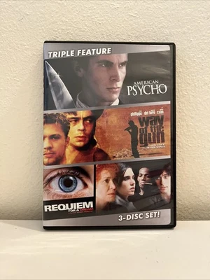 American Psycho, Way Of The Gun & Requiem For A Dream DVD Triple Feature - Drama - Image 1 of 4