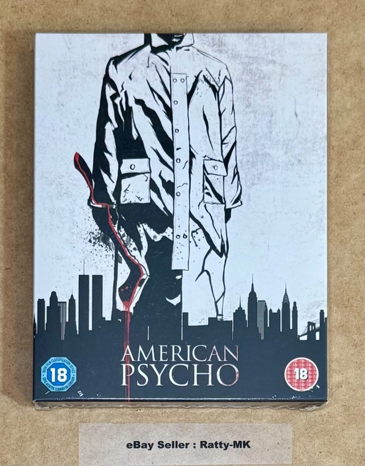 American Psycho 4k Zavvi Limited Edition Steelbook With Slipca