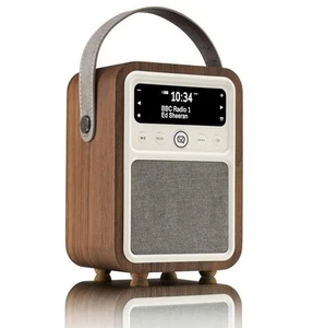 VQ Monty DAB+/FM Radio & Alarm - Walnut - 12 Month Warranty. - Picture 1 of 6