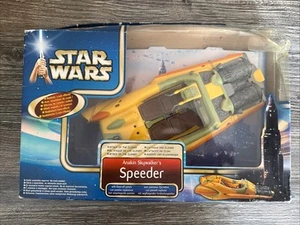 Star Wars Attack of the Clones Anakin Skywalker Speeder 1:18 Scale by Hasbro - Picture 1 of 8