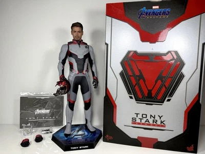 HOT TOYS AVENGERS ENDGAME TRAJE DE EQUIPO TONY START FIGURA 1/6 MMS537 VENDEDOR DE EE. UU. Foto 1 de 4