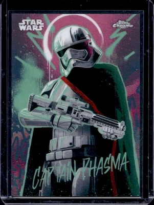 2025 Topps Chrome Star Wars Captain Phasma Galactic Graffiti #GG-6 - image 1 of 2