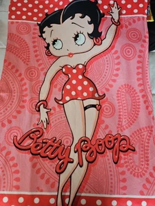 Betty Boop Paisley & Polka Dots Silky Touch Super Soft Throw Blanket - Picture 1 of 1