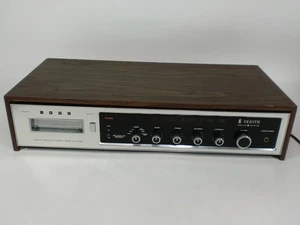 Vintage Zenith Solid State 8 Track Stereo Tape Player AM FM Receiver Wood Case - Picture 1 of 12