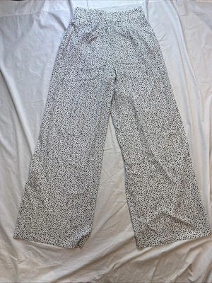 Forever 21 Talla M Vestido Pantalones Lunares, Pierna Ancha Foto 1 de 4