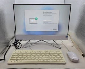 HP Model 22 21.5" All-in-one PC Pentium Silver J5040 8GB RAM 128GB SSD Win11P - Picture 1 of 11