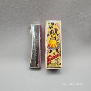 Vintage B.H. Industries Chromonica Harmonica, Made In India, Original Box - Picture 1 of 12