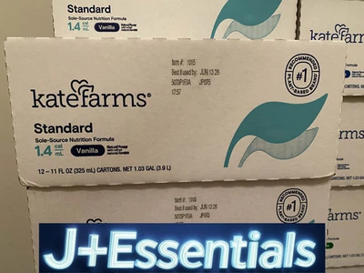 Batido Nutricional Kate Farms 1.4 Estándar, Vainilla, 1 estuche de 12. Leer descripción! Foto 1 de 4