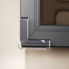 2pcs Silicone Safety Furniture Edge Banding Corner Guards Aluminum Angles Window