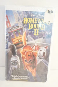 Homeward Bound II 2 Lost In San Francisco VHS Tape Walt Disney New Clam Shell - Bild 1 von 3