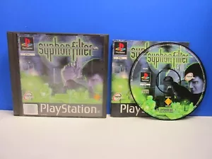 PS1 SONY PLAYSTATION 1 FILTRO SIFONE VIDEOGIOCO vintage ETICHETTA NERA - Foto 1 di 4