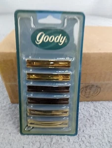 VTG Goody 6 Hair Barrettes Stay Tight Clasp Rust Resistant 90’s Accessories 1999 - Picture 1 of 6