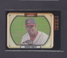 2000 BOWMAN CHROME RETRO/FUTURE REFRACTOR PARALLEL #56 CHUCK FINLEY INDIANS SSP