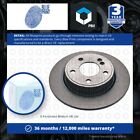 2x Brake Discs Pair Solid fits MERCEDES A200 W176 1.6 Rear 12 to 18 M270.910 Set