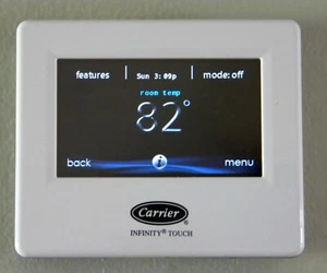 Carrier Infinity Touch SYSTXCCITN01 Programmable Thermostat-Version 8 - Picture 1 of 10