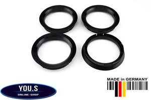 4x Zentrierringe Distanzringe 76,0-64,1 mm für Honda Rover Rial Anzio Alutec Z22 - Bild 1 von 2
