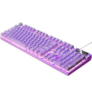 Mechanical Gaming Keyboard USB Effects 104 Keys for Windows PC - Picture 1 of 7