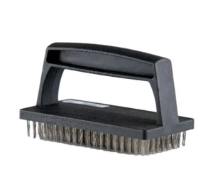 Expert Grill Stahlfaser Schrubbelbürste mit Griff 4,72 Zoll x 2,95 Zoll  - Bild 1 von 5