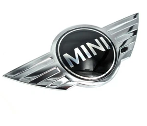 STEMMA PER MINI COOPER COMPATIBILE LOGO FREGIO COFANO BAULE ANTERIORE POSTERIORE - Foto 1 di 8